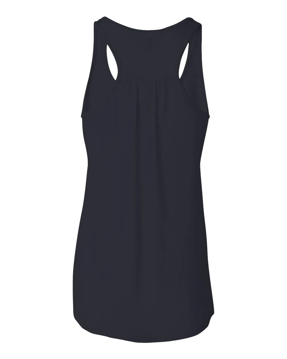 BELLA   CANVAS Women's Flowy Racerback Tank, Midnight