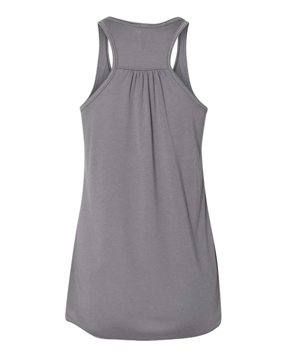 BELLA   CANVAS Women's Flowy Racerback Tank, Storm