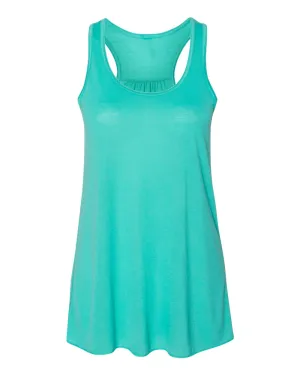 BELLA   CANVAS Women's Flowy Racerback Tank, Teal