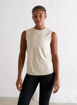 Cafè Au Lait Soft Basic Sleeveless Top