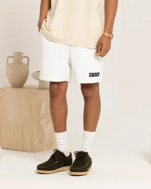 Carre Luxe Linen Shorts Off White