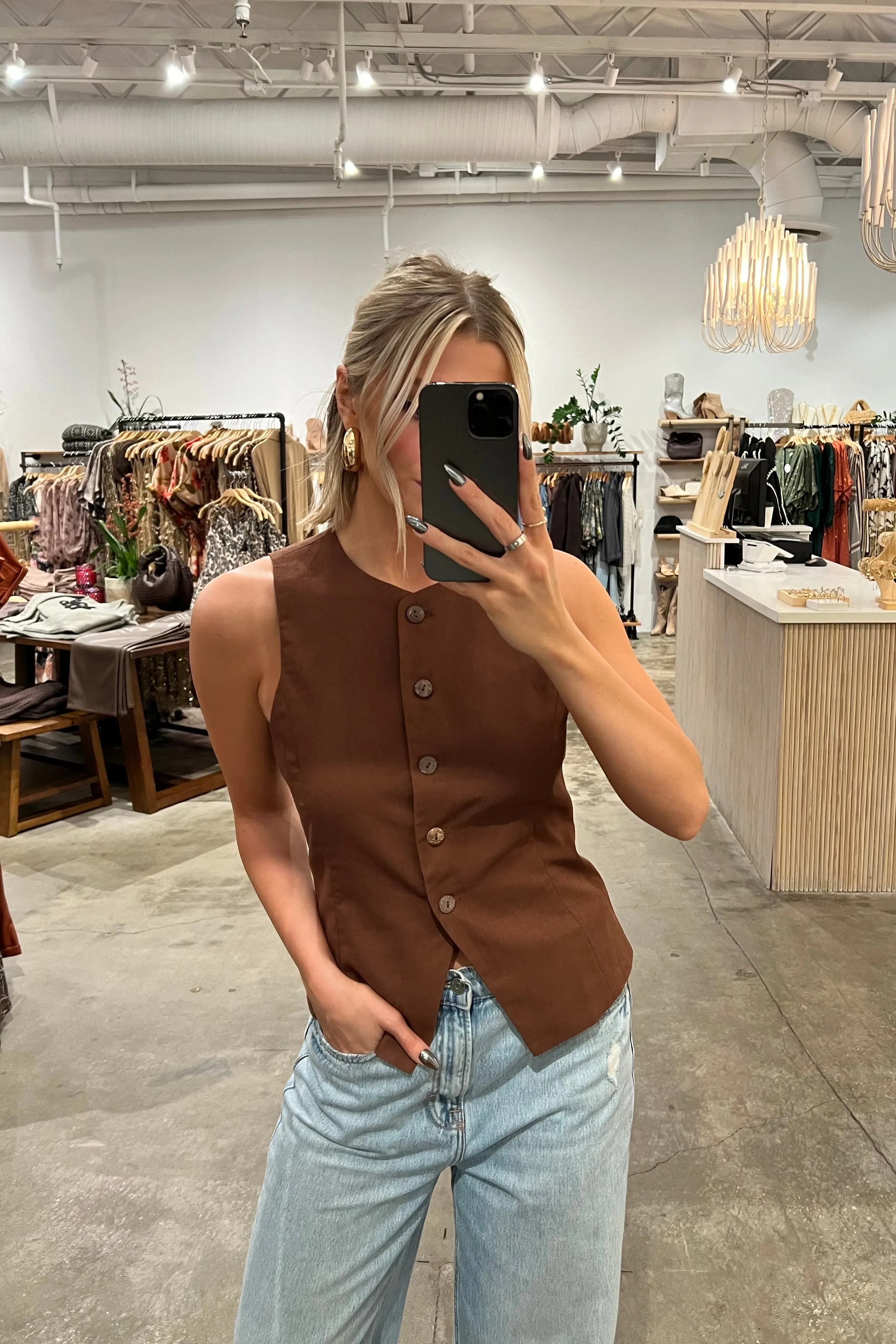 DALLON BROWN VEST