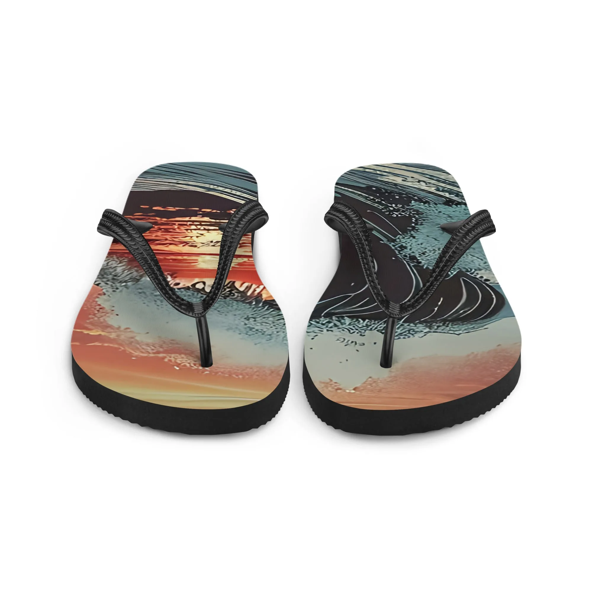Flip-Flops Welle - Bunt, Bequem & Perfekt für Sommer & Strand