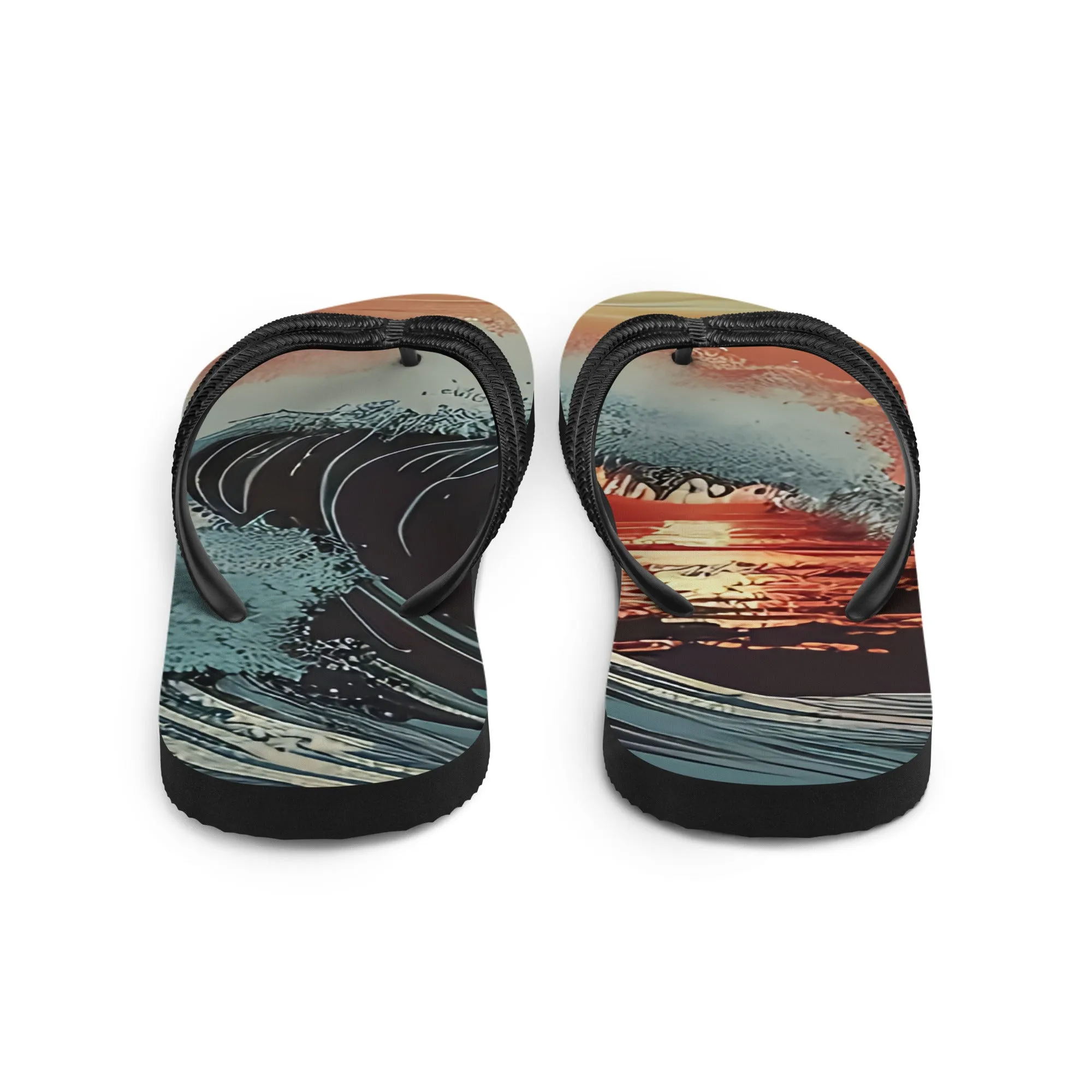 Flip-Flops Welle - Bunt, Bequem & Perfekt für Sommer & Strand