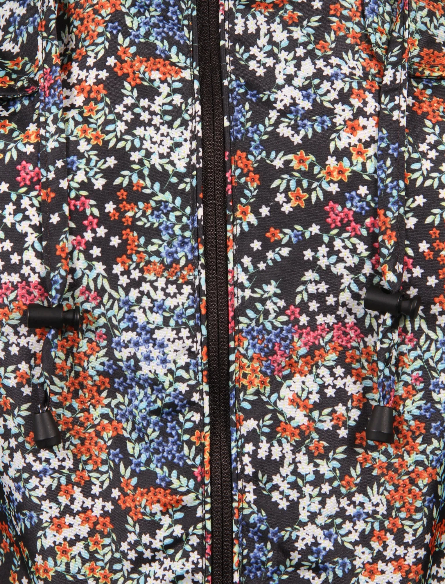 Fusion Lightweight Parka Raincoat in Ditsy Floral - Tokyo Laundry