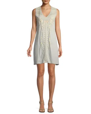 Johnny Was Briar Yoke Tank Tunic Dress