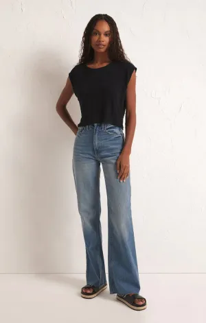 Karley Pucker Crop Top