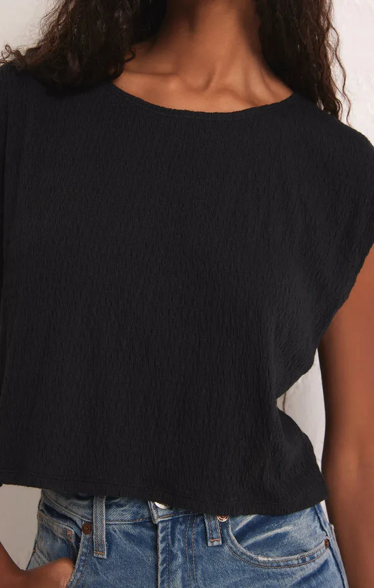 Karley Pucker Crop Top