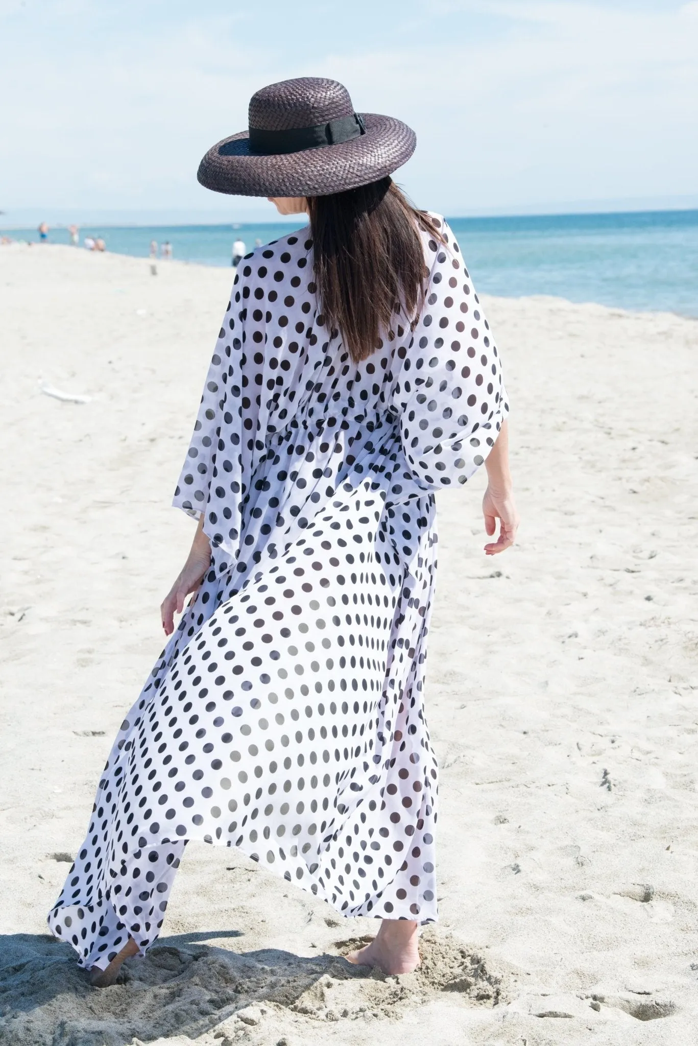 KERI Polka Dots Pareo / Beach Dress