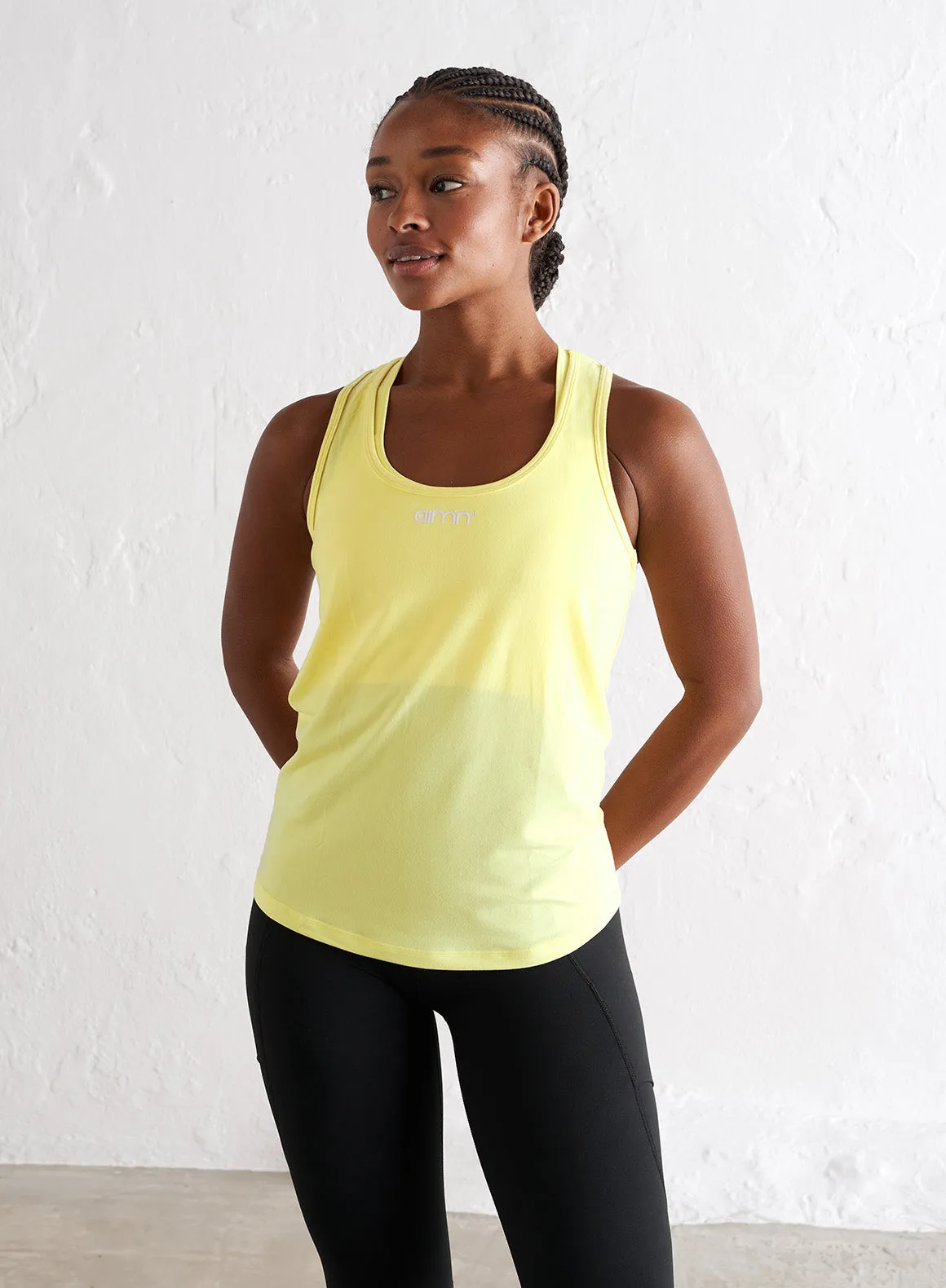 Lemonade Soft Basic Racerback Tank