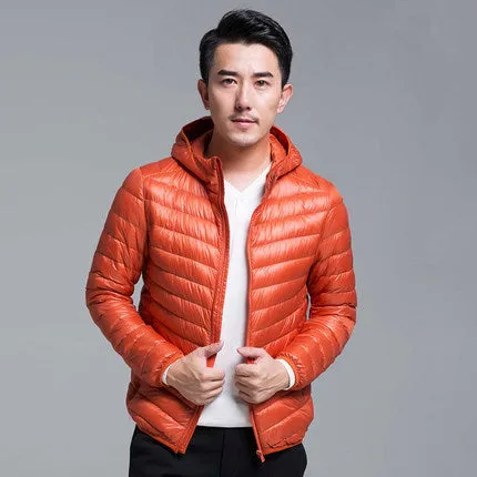 Men's All-Season Ultra Lightweight Packable Down Jacket