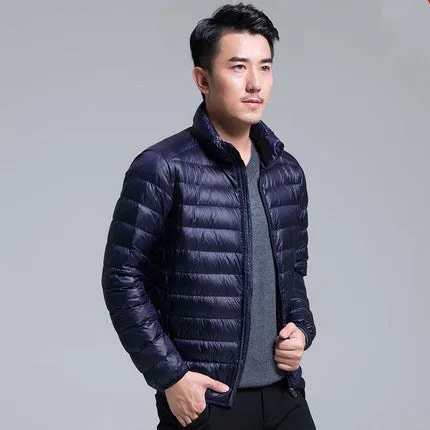 Men's All-Season Ultra Lightweight Packable Down Jacket
