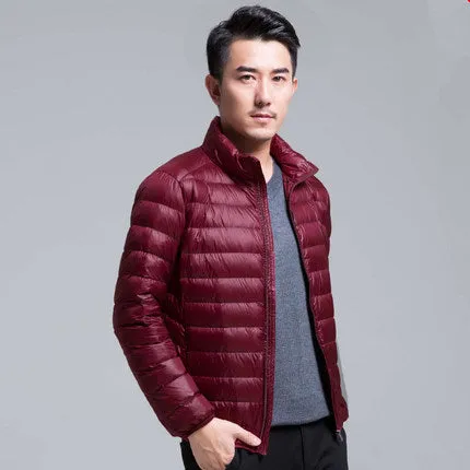 Men's All-Season Ultra Lightweight Packable Down Jacket