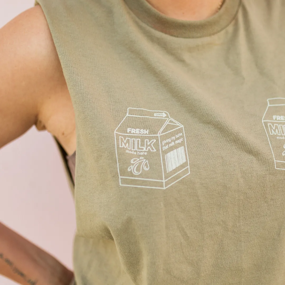 Milk Carton Muscle Tank