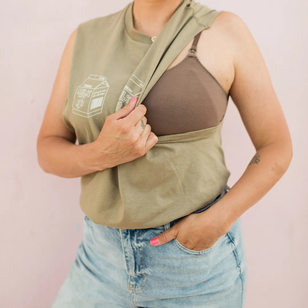 Milk Carton Muscle Tank
