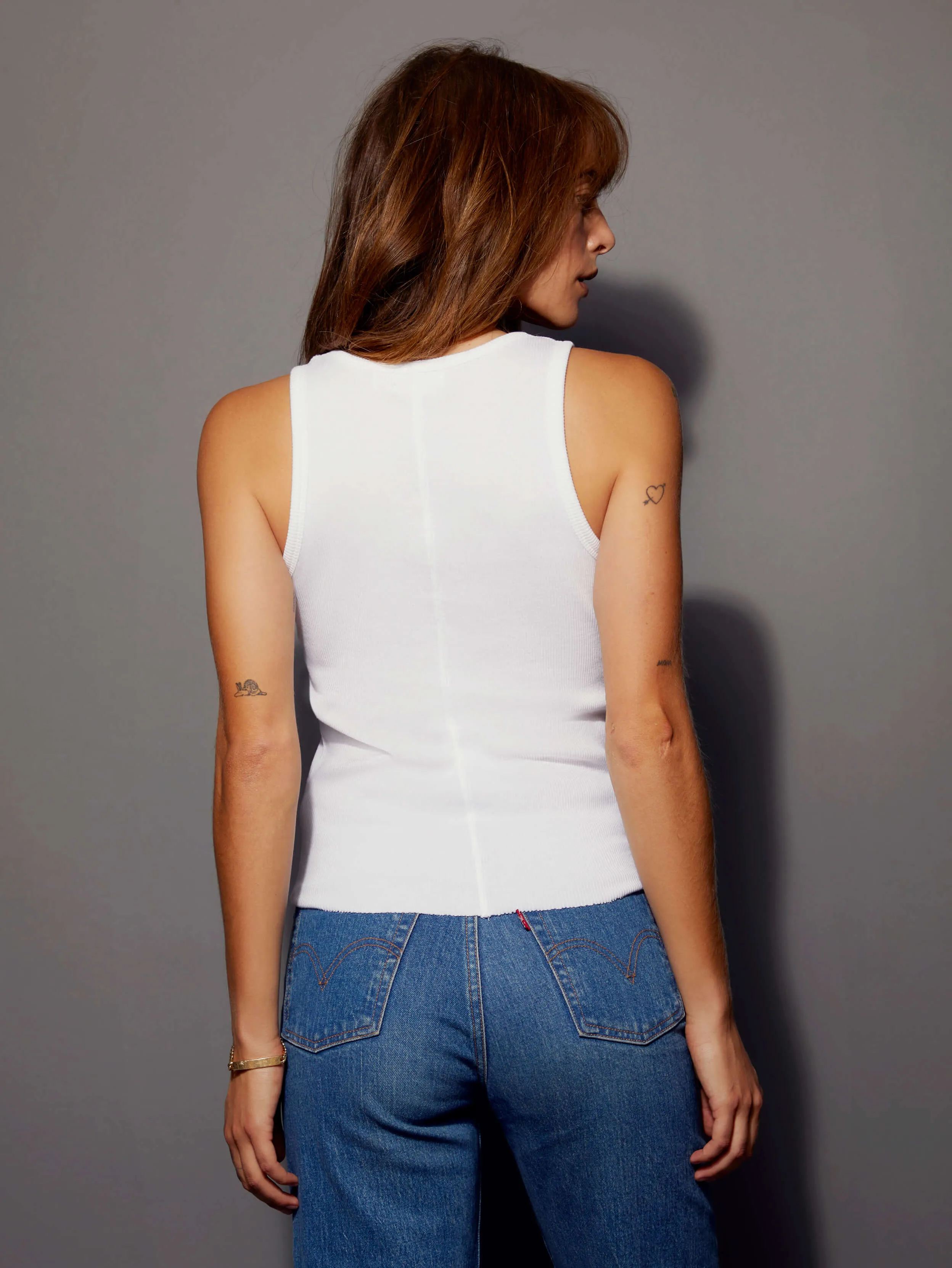 Nation LTD - Stella Tank in White