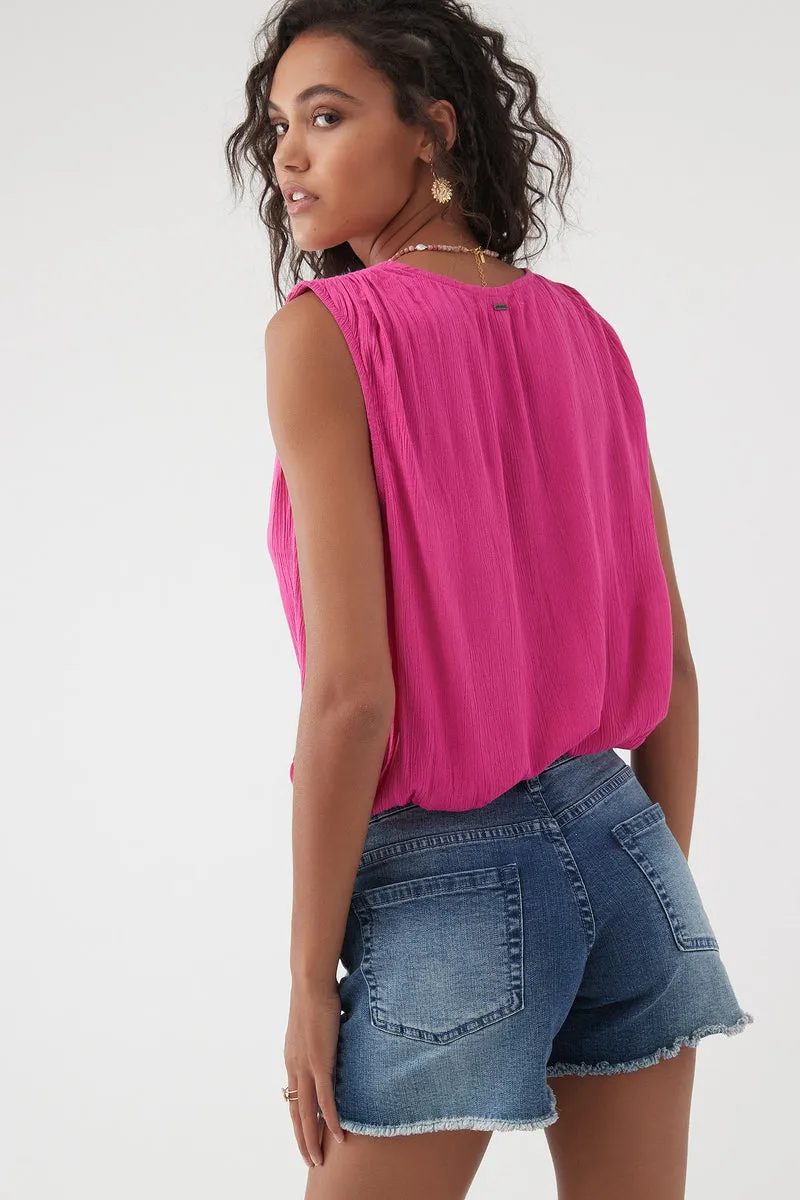 O'Neill Ashlee Tank-Barbie Pink