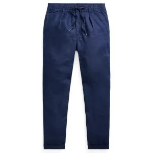 Polo Prepster Slim Tapered Linen Pants Navy - AW24