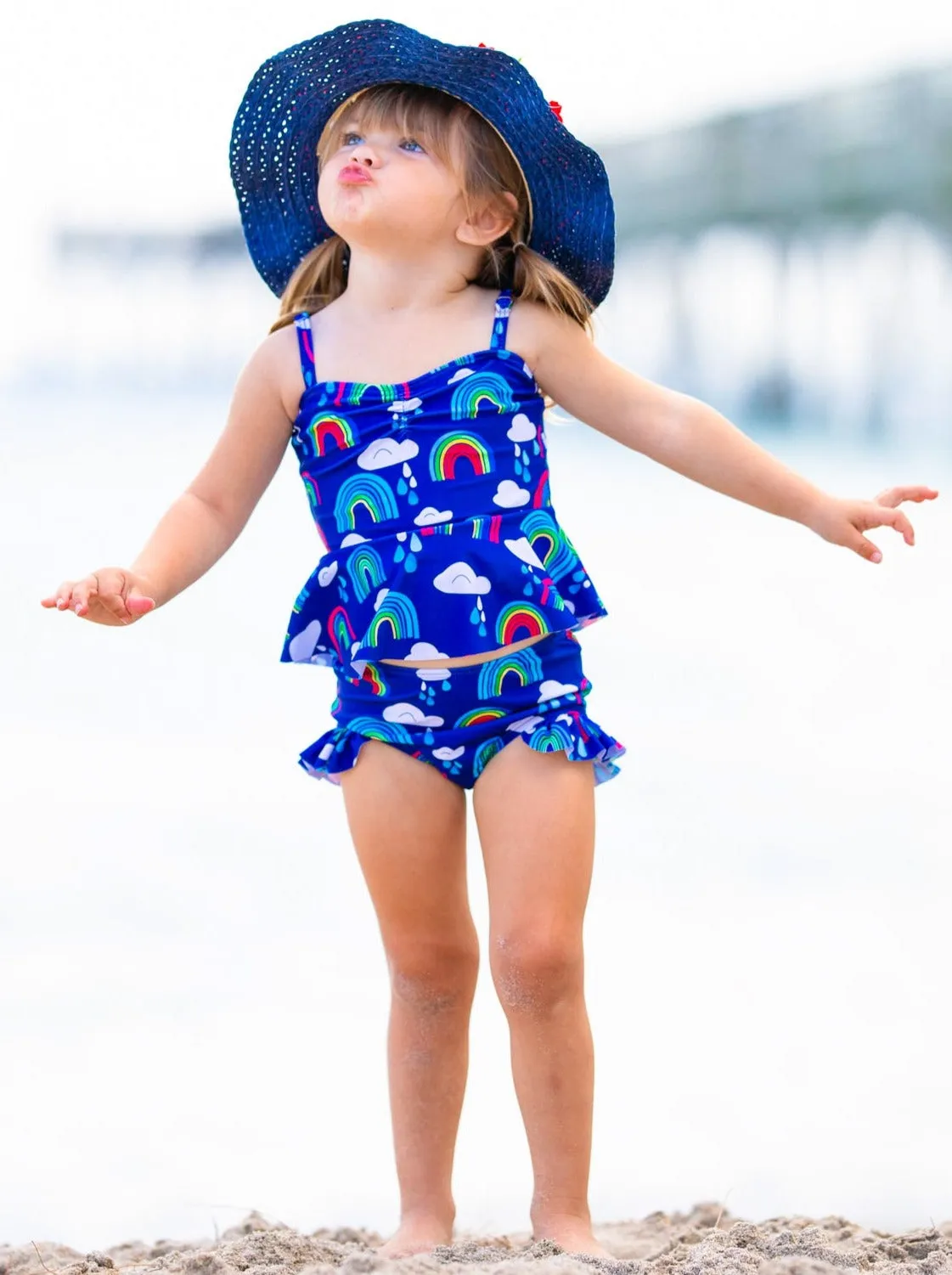 Rainbow High Bottoms Two-Piece Swimsuit
