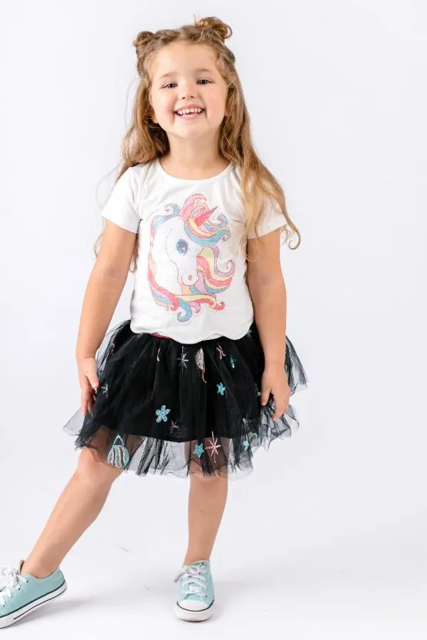 Rainbow Waist Space Tutu