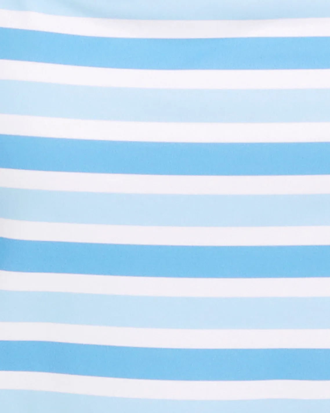 Ruffled One Piece Swimsuit in Awning Stripe