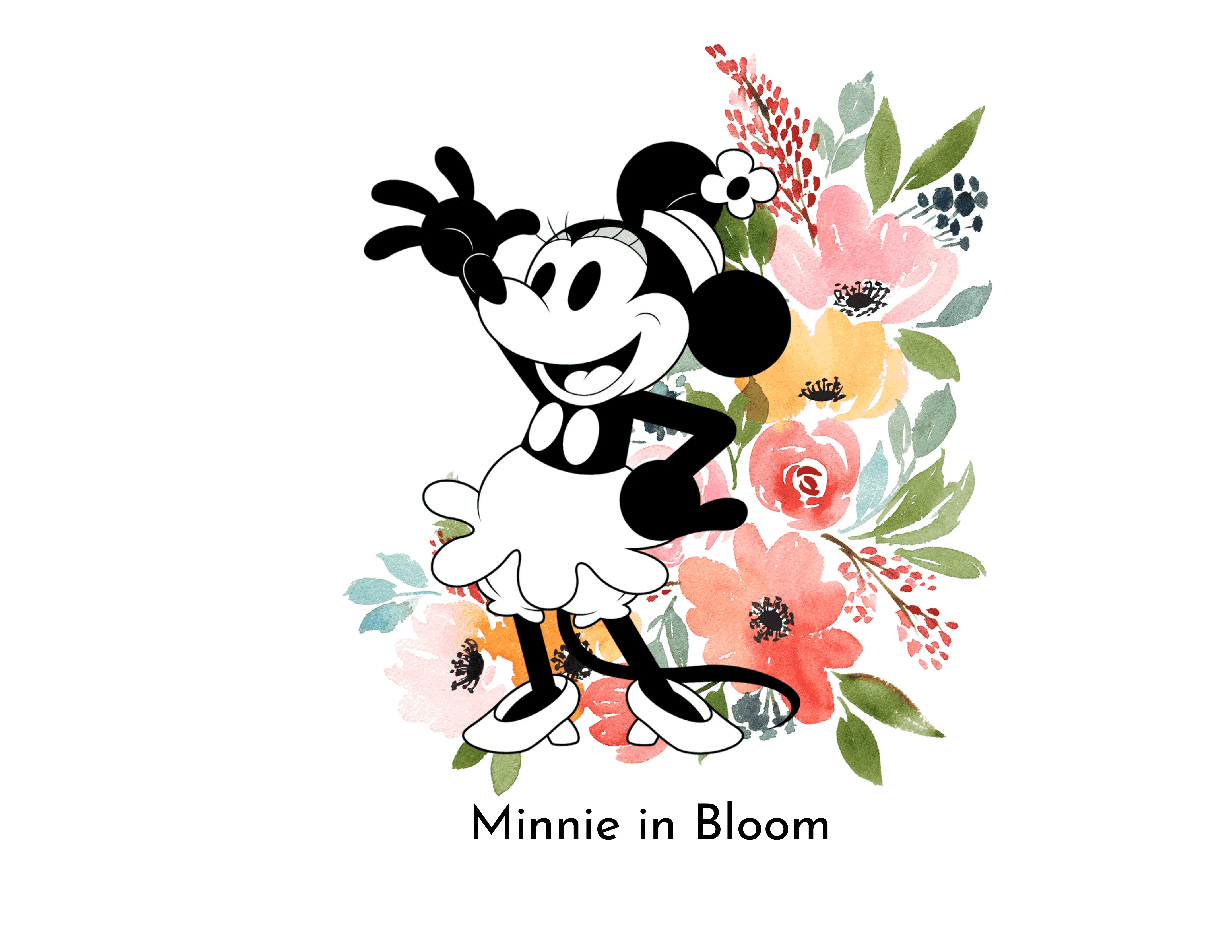 Steamboat Willie - Bloom - Skater Dress