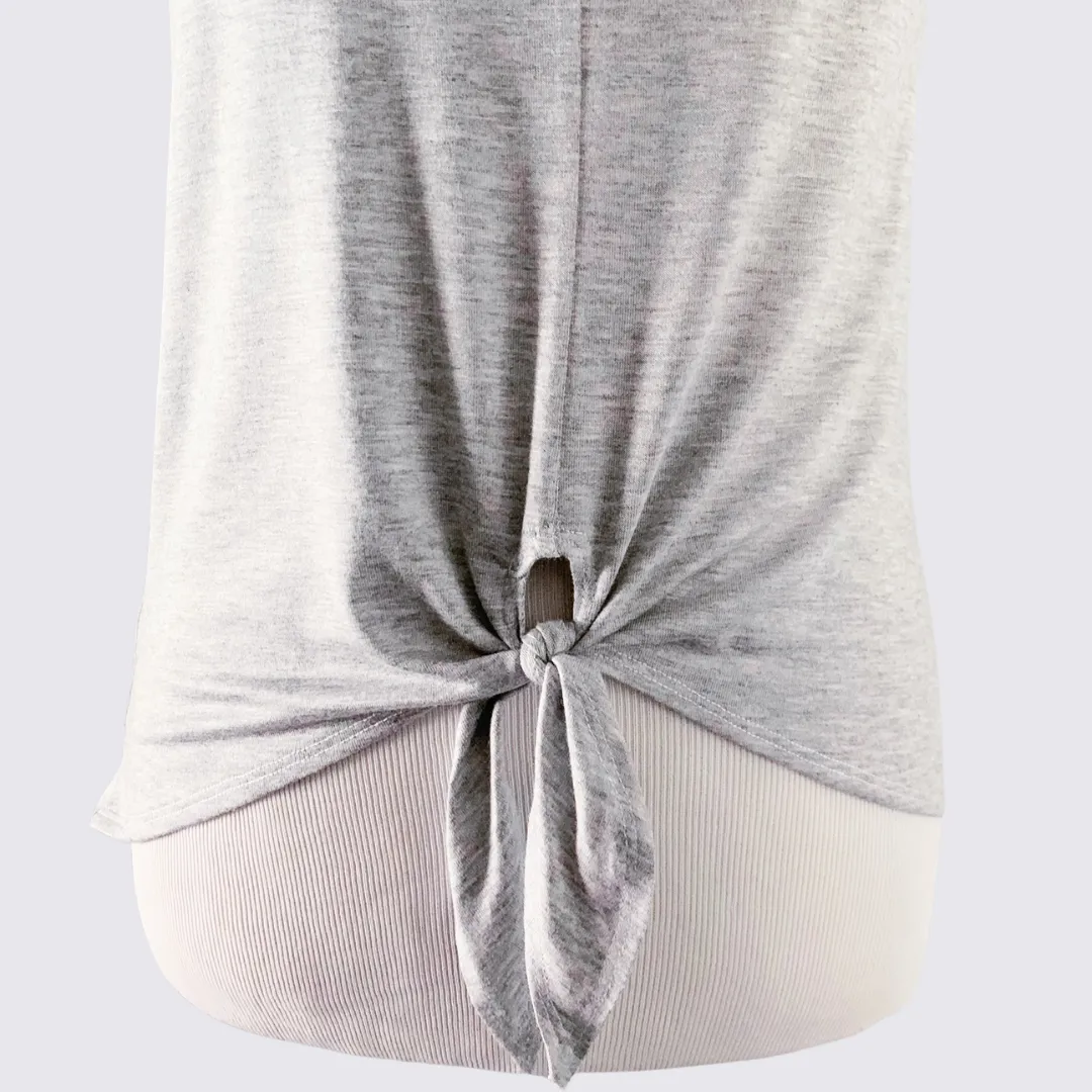 Symmetrical Knot Tank - Seafoam