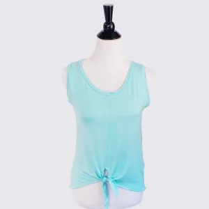 Symmetrical Knot Tank - Seafoam