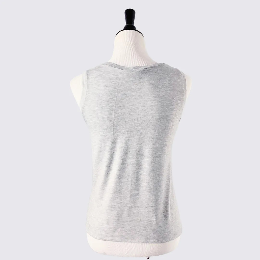 Symmetrical Knot Tank - Seafoam