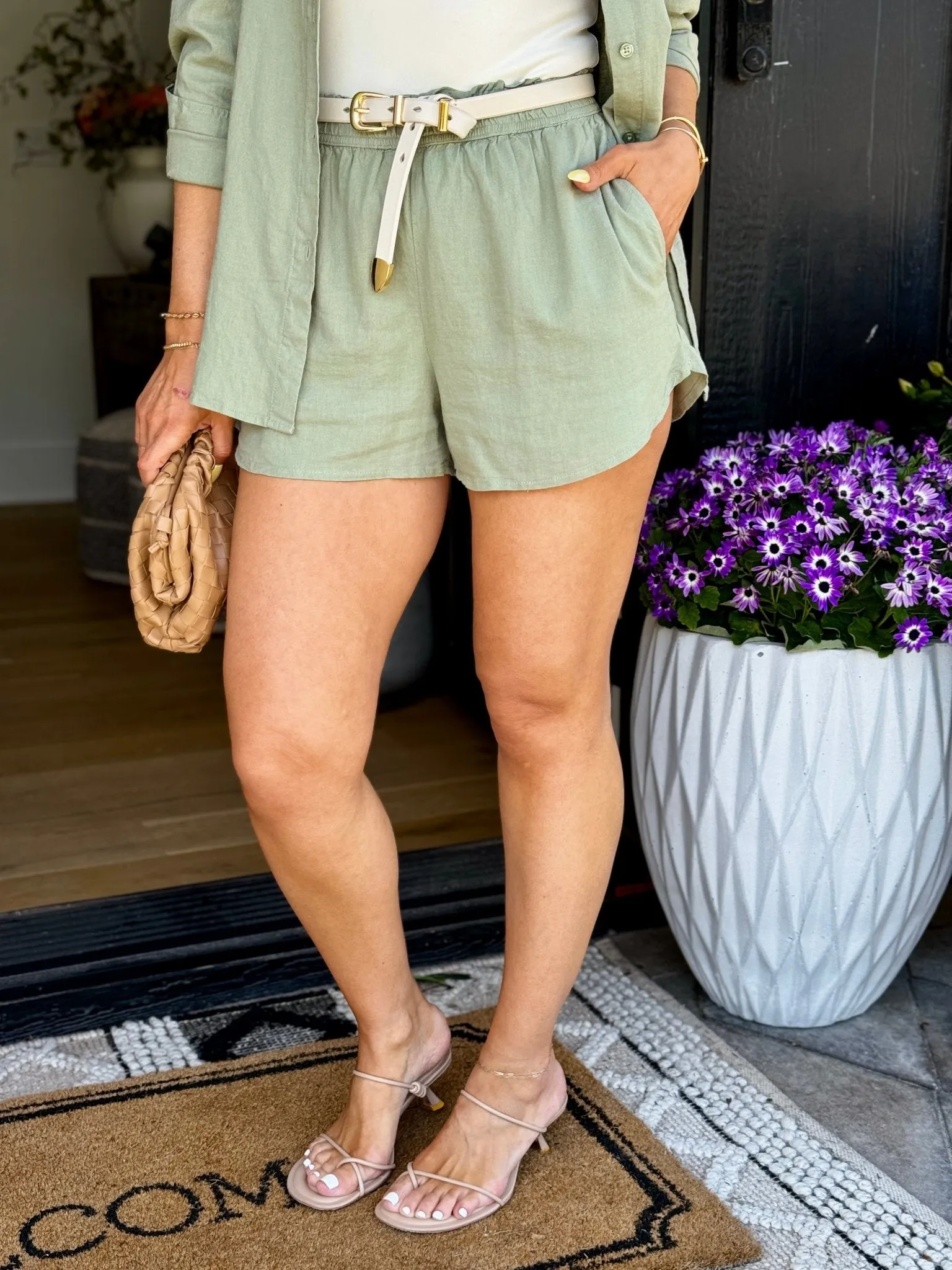 The Perfect Linen Short (Avocado) by Z Supply
