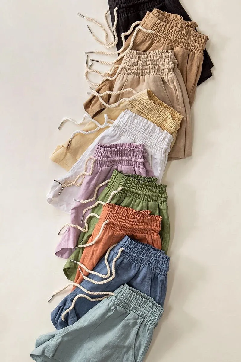 The Whitney Linen Shorts