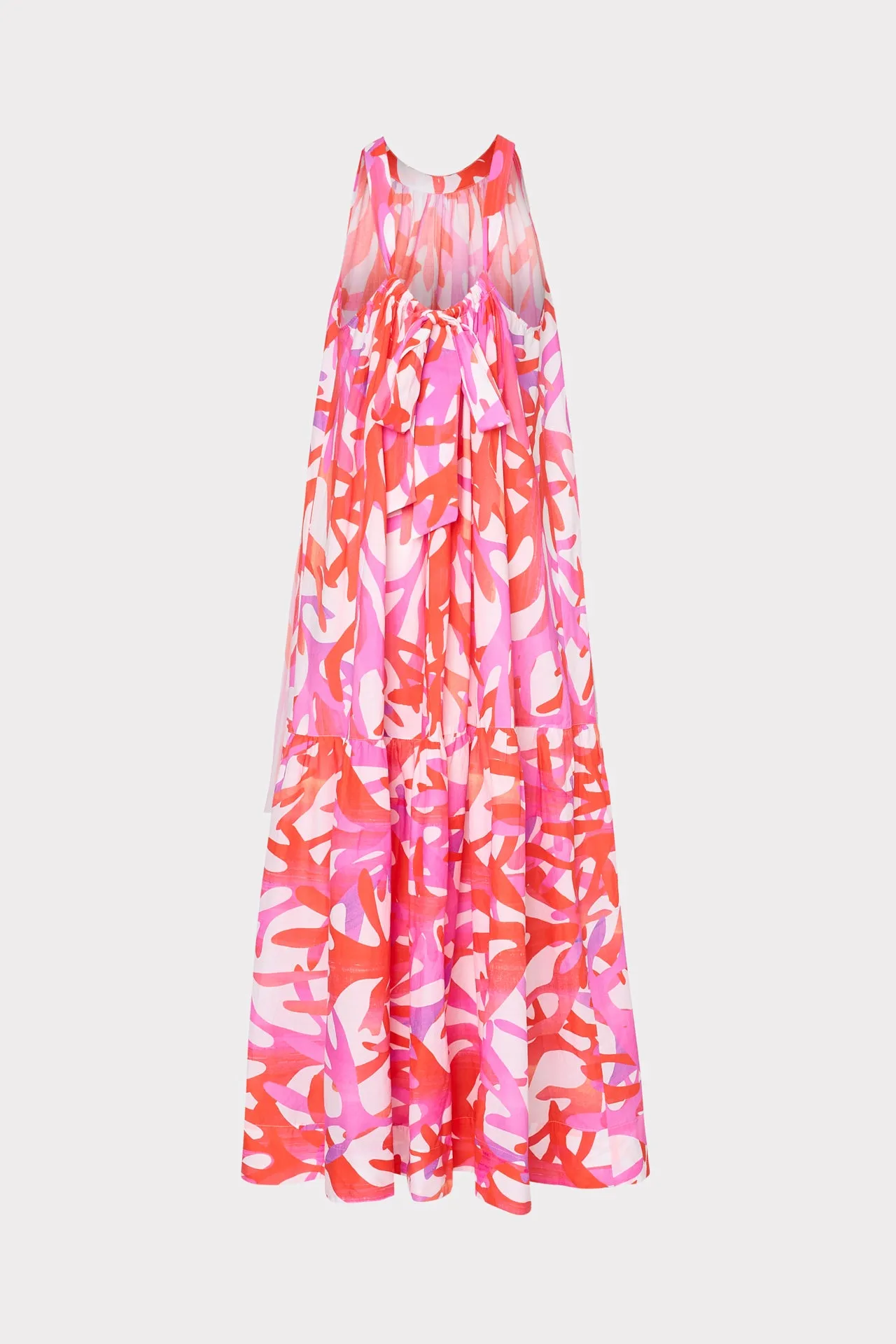 Under The Sea Halter Maxi Cover-Up Dress