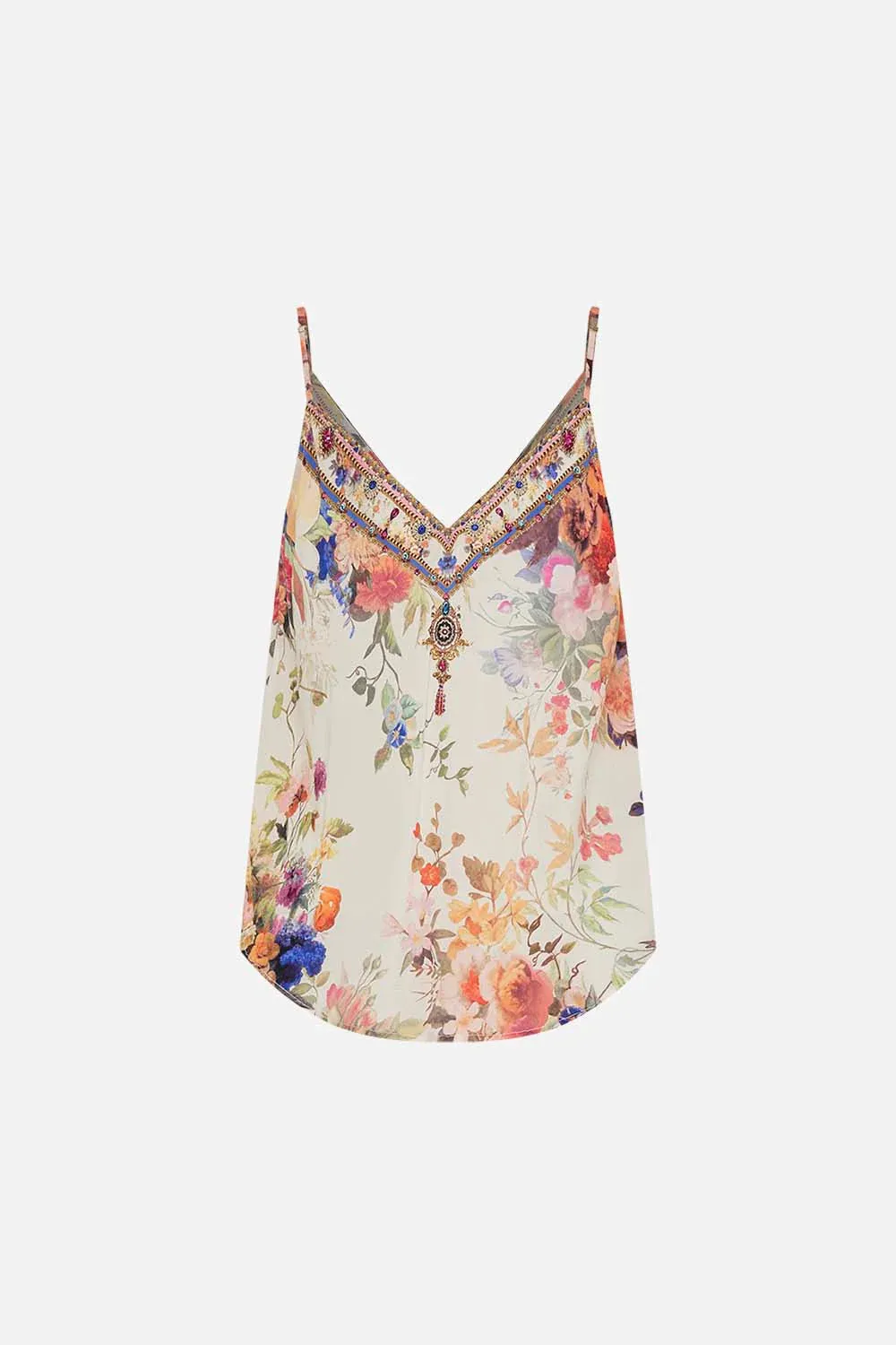 V-Neck Bias Cami - Friends With Frescos