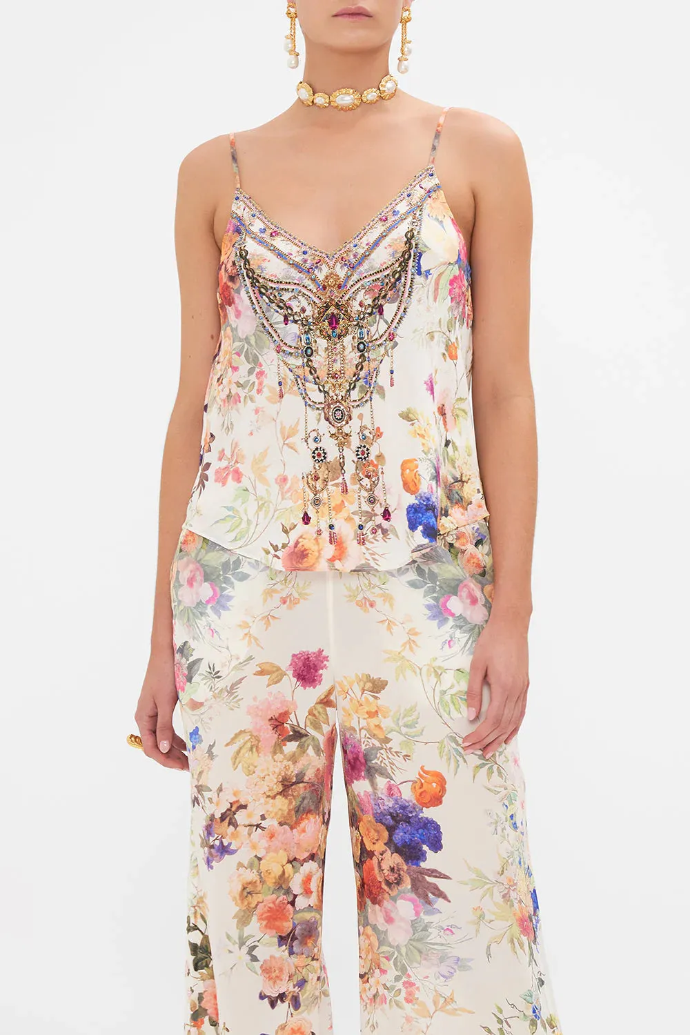 V-Neck Bias Cami - Friends With Frescos