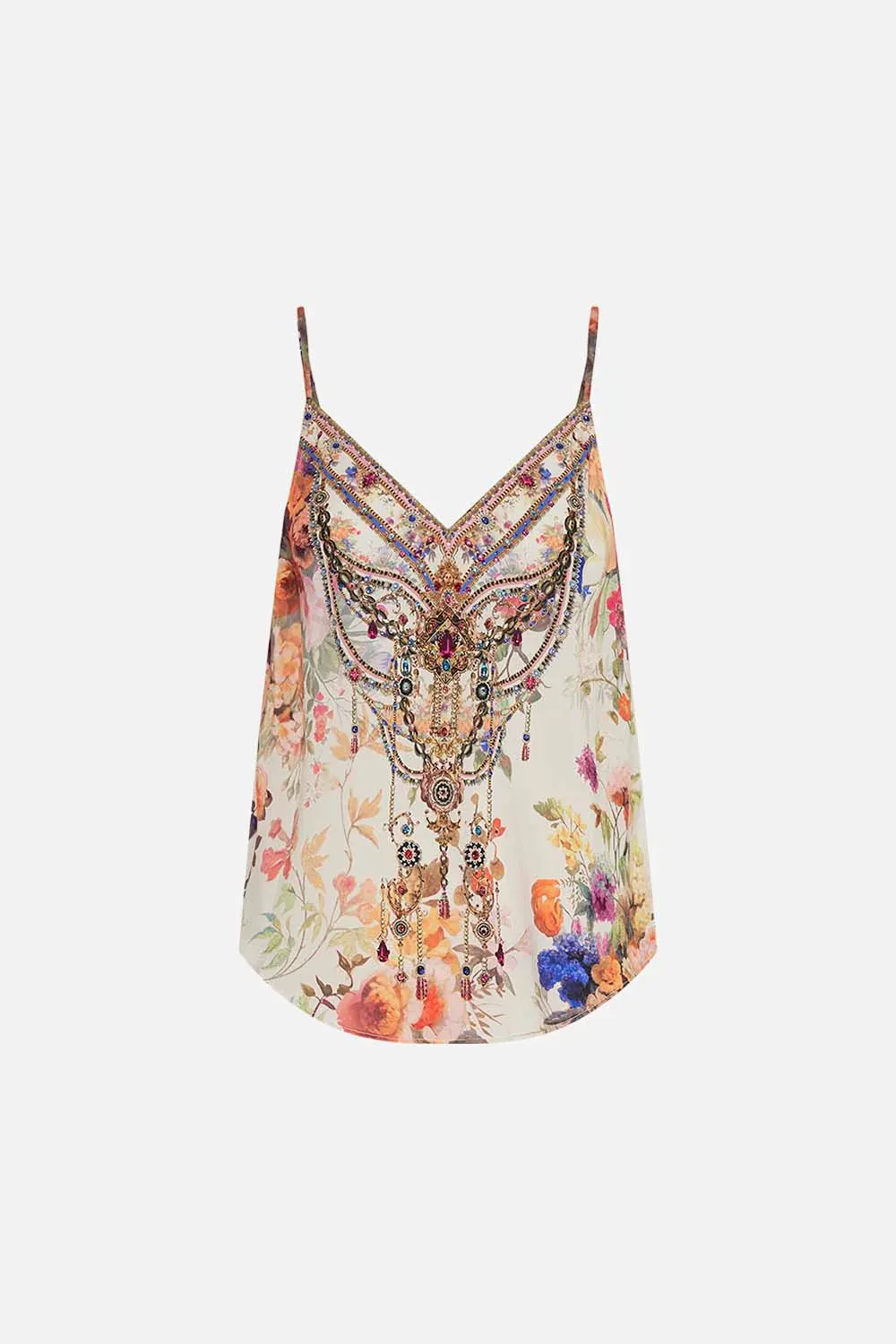 V-Neck Bias Cami - Friends With Frescos