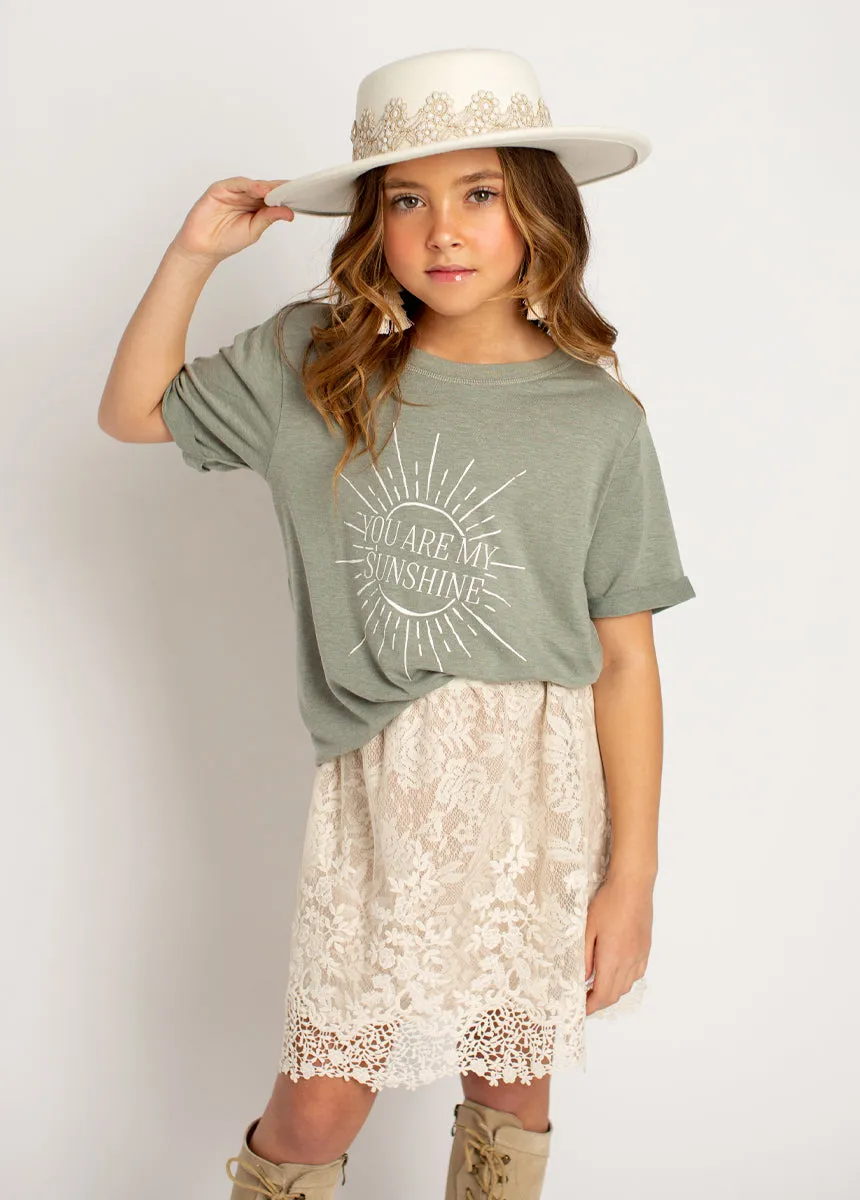Vella Skirt in Cream
