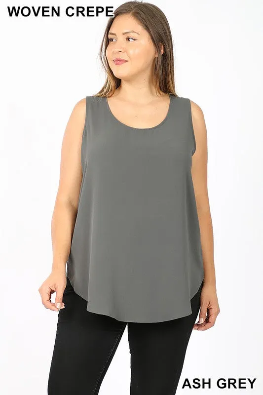 ZNP - CURVY WOVEN TANK