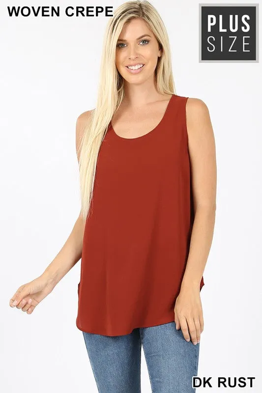 ZNP - CURVY WOVEN TANK
